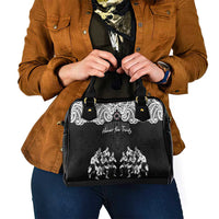 Aotearoa Waitangi Day - Toitu Te Tiriti Shoulder Handbag New Zealand Honour the Treaty LT03 - Polynesian Pride