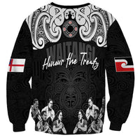 Aotearoa Waitangi Day - Toitu Te Tiriti Sweatshirt New Zealand Honour the Treaty LT03 - Polynesian Pride