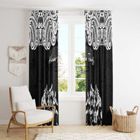 Aotearoa Waitangi Day - Toitu Te Tiriti Window Curtain New Zealand Honour the Treaty LT03 - Polynesian Pride