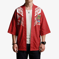 Custom Tonga Rugby Kimono Ngatu Motifs and Pacific Patterns