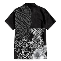 Guam Latte Stone Chamorro Culture Family Matching Mermaid Dress and Hawaiian Shirt Tapa Pattern LT03 - Polynesian Pride