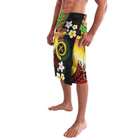 Vanuatu and Papua New Guinea Together Lavalava Bird-of-paradise and Pig Tusk Melanesian Pattern LT03 - Polynesian Pride