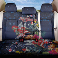 Australia and New Zealand Back Car Seat Cover Merry Christmas-Tuatara and Koala with Plants Xmas Style LT03 One Size Navy - Polynesian Pride