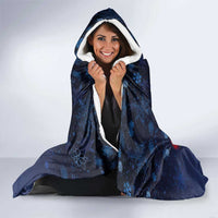 Australia and New Zealand Hooded Blanket Merry Christmas-Tuatara and Koala with Plants Xmas Style LT03 - Polynesian Pride