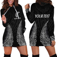 New Zealand Netball Hoodie Dress Koru and Maori Tattoo Jersey LT03 - Polynesian Pride