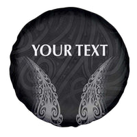 New Zealand Netball Spare Tire Cover Koru and Maori Tattoo Jersey LT03 - Polynesian Pride