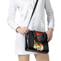 Papua New Guinea Independence Day Shoulder Handbag PNG Flag and Bird-of-Paradise LT03 - Polynesian Pride