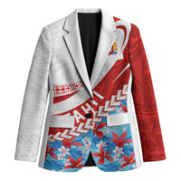 Personalized Tahiti Surfing 2026 Blazer Marquesan Tattoo-Sporty Style LT03 Unisex Multicolor - Polynesian Pride