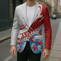 Personalized Tahiti Surfing 2026 Blazer Marquesan Tattoo-Sporty Style LT03 - Polynesian Pride