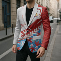 Personalized Tahiti Surfing 2026 Blazer Marquesan Tattoo-Sporty Style LT03 - Polynesian Pride