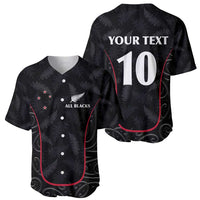 Custom New Zealand Rugby Baseball Jersey Maori All Black Championship 2024 and Silver Fern LT03 - Polynesian Pride