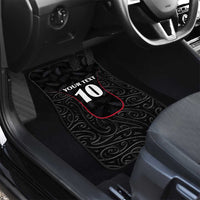 Custom New Zealand Rugby Car Mats Maori All Black Championship 2024 and Silver Fern LT03 - Polynesian Pride