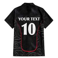 Custom New Zealand Rugby Family Matching Mermaid Dress and Hawaiian Shirt Maori All Black Championship 2024 and Silver Fern LT03 - Polynesian Pride