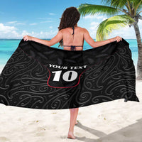 Custom New Zealand Rugby Sarong Maori All Black Championship 2024 and Silver Fern LT03 - Polynesian Pride