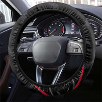 New Zealand Rugby Steering Wheel Cover Maori All Black Championship 2024 and Silver Fern LT03 - Polynesian Pride