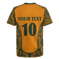Custom Australia Rugby Championship 2024 Rugby Jersey Aboriginal Art Tattoo Pattern LT03 - Polynesian Pride