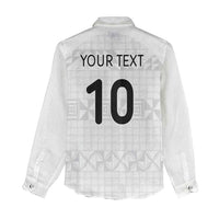 Custom Tonga Ngatu Art Rugby Mate Ma'a Women Casual Shirt - Polynesian Pride