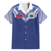Custom Samoa Rugby Hawaiian Shirt Pacific Motifs - undefined