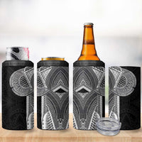 Samoan Tatau 4 in 1 Can Cooler Tumbler Art Tribal Traditional Tattoos LT03 - Polynesian Pride