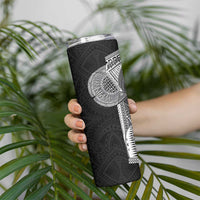 Samoan Tatau Skinny Tumbler Art Tribal Traditional Tattoos LT03 - Polynesian Pride