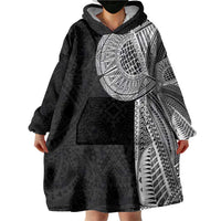 Samoan Tatau Wearable Blanket Hoodie Art Tribal Traditional Tattoos LT03 - Polynesian Pride