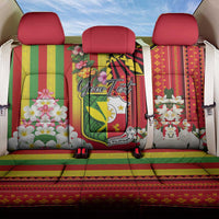 Personalised Hawaii and Philippines Together Back Car Seat Cover The Emblems with Cultural Symbols Green-Yellow-Red Tricolor LT03 One Size Art - Polynesian Pride