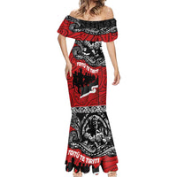 Aotearoa Toitu Te Tiriti Mermaid Dress Honoring Te Tiriti o Waitangi Maori Haka LT03 - Polynesian Pride