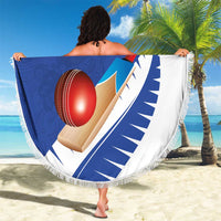 New Zealand Cricket Beach Blanket Kiwi Birds Haka Dance Blue Fern Sporty Style LT03 - Polynesian Pride