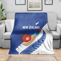 New Zealand Cricket Blanket Kiwi Birds Haka Dance Blue Fern Sporty Style LT03 - Polynesian Pride