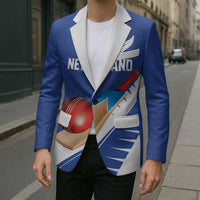 Custom New Zealand Cricket Blazer Kiwi Birds Haka Dance Blue Fern Sporty Style LT03 - Polynesian Pride