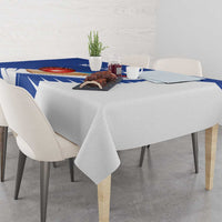 New Zealand Cricket Tablecloth Kiwi Birds Haka Dance Blue Fern Sporty Style LT03 - Polynesian Pride