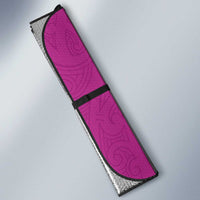 New Zealand Cricket Auto Sun Shade Kiwi Birds Haka Dance Pink Fern Sporty Style LT03 - Polynesian Pride