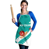 New Zealand Cricket Apron Kiwi Birds Haka Dance Turquoise Fern Sporty Style LT03 - Polynesian Pride