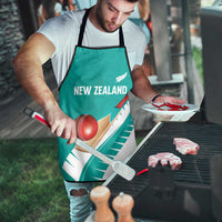 New Zealand Cricket Apron Kiwi Birds Haka Dance Turquoise Fern Sporty Style LT03 - Polynesian Pride