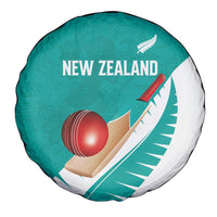 New Zealand Cricket Spare Tire Cover Kiwi Birds Haka Dance Turquoise Fern Sporty Style LT03 - Polynesian Pride