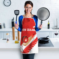New Zealand Cricket Apron Kiwi Birds Haka Dance Red Fern Sporty Style LT03 - Polynesian Pride