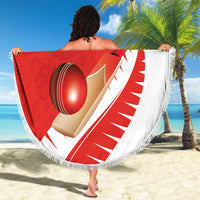 New Zealand Cricket Beach Blanket Kiwi Birds Haka Dance Red Fern Sporty Style LT03 - Polynesian Pride