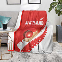 New Zealand Cricket Blanket Kiwi Birds Haka Dance Red Fern Sporty Style LT03 - Polynesian Pride