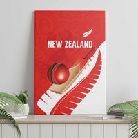 New Zealand Cricket Canvas Wall Art Kiwi Birds Haka Dance Red Fern Sporty Style LT03 - Polynesian Pride