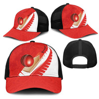 New Zealand Cricket Mesh Trucker Cap Kiwi Birds Haka Dance Red Fern Sporty Style LT03 - Polynesian Pride
