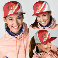 New Zealand Cricket Mesh Trucker Cap Kiwi Birds Haka Dance Red Fern Sporty Style LT03 - Polynesian Pride
