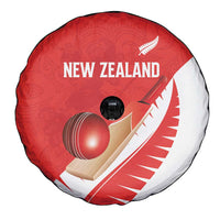New Zealand Cricket Spare Tire Cover Kiwi Birds Haka Dance Red Fern Sporty Style LT03 - Polynesian Pride