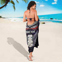 New Zealand Hei Tiki Sarong Maori Purple Papua Shell Pattern LT03 - Polynesian Pride