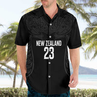 New Zealand Basketball Ta Moko Tribal Custom Hawaiian Shirt LT03 - Polynesian Pride