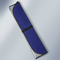 New Zealand Sea Animals with Maori Tribal Tattoo Auto Sun Shade Blue Color LT03 - Polynesian Pride