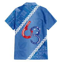 Samoa Independence Day Family Matching Off Shoulder Short Dress and Hawaiian Shirt Anniversary 63th-Siapo Art LT03 - Polynesian Pride