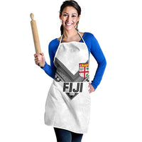Rugby Fiji Apron Fijian Masi Tribal Sporty Style White Color LT03 - Polynesian Pride