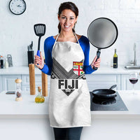 Rugby Fiji Apron Fijian Masi Tribal Sporty Style White Color LT03 - Polynesian Pride