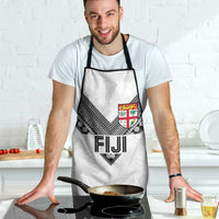 Rugby Fiji Apron Fijian Masi Tribal Sporty Style White Color LT03 - Polynesian Pride