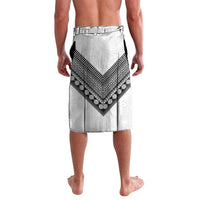 Custom Rugby Fiji Lavalava Fijian Masi Tribal Sporty Style White Color LT03 - Polynesian Pride
